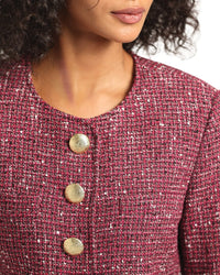 Derek Lam 10 Crosby Juliette Tweed Jacket