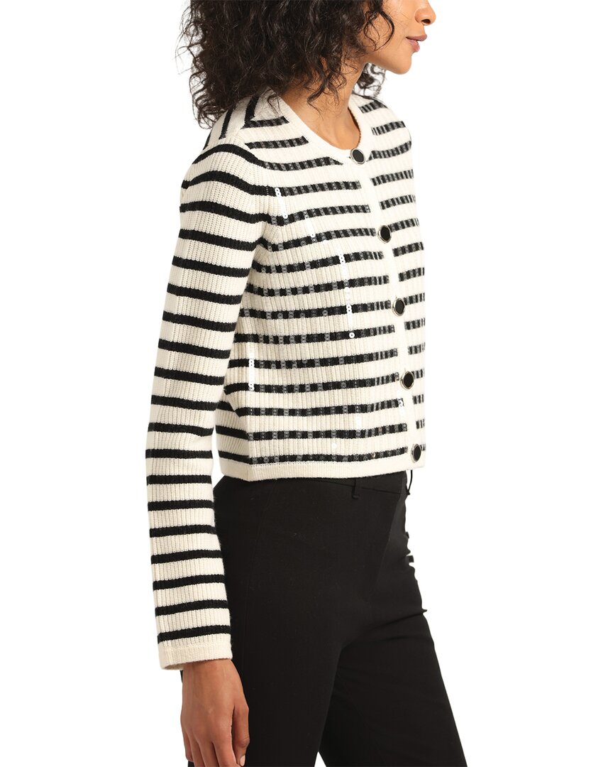 Derek Lam 10 Crosby Nebula Sequin Wool-Blend Cardigan