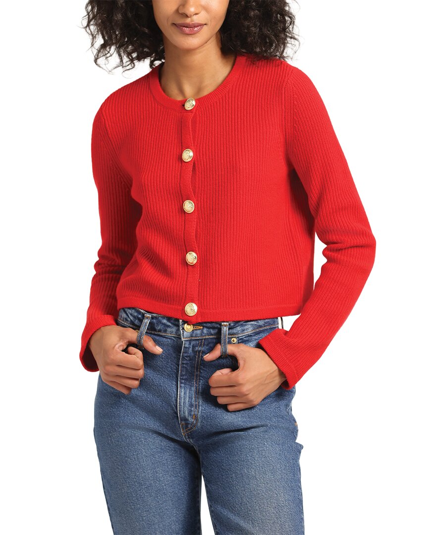 Derek Lam 10 Crosby Nebula Wool-Blend Cardigan