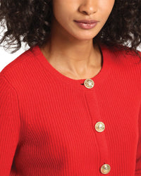 Derek Lam 10 Crosby Nebula Wool-Blend Cardigan