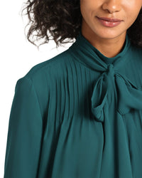 Derek Lam 10 Crosby Valentine Neck Tie Blouse