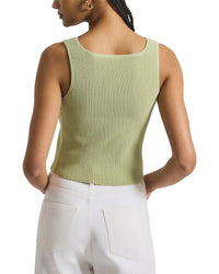 Derek Lam 10 Crosby Sain Rib Knit Sweater Tank