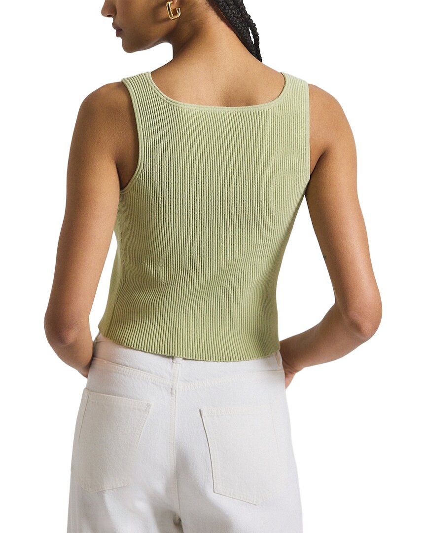 Derek Lam 10 Crosby Sain Rib Knit Sweater Tank