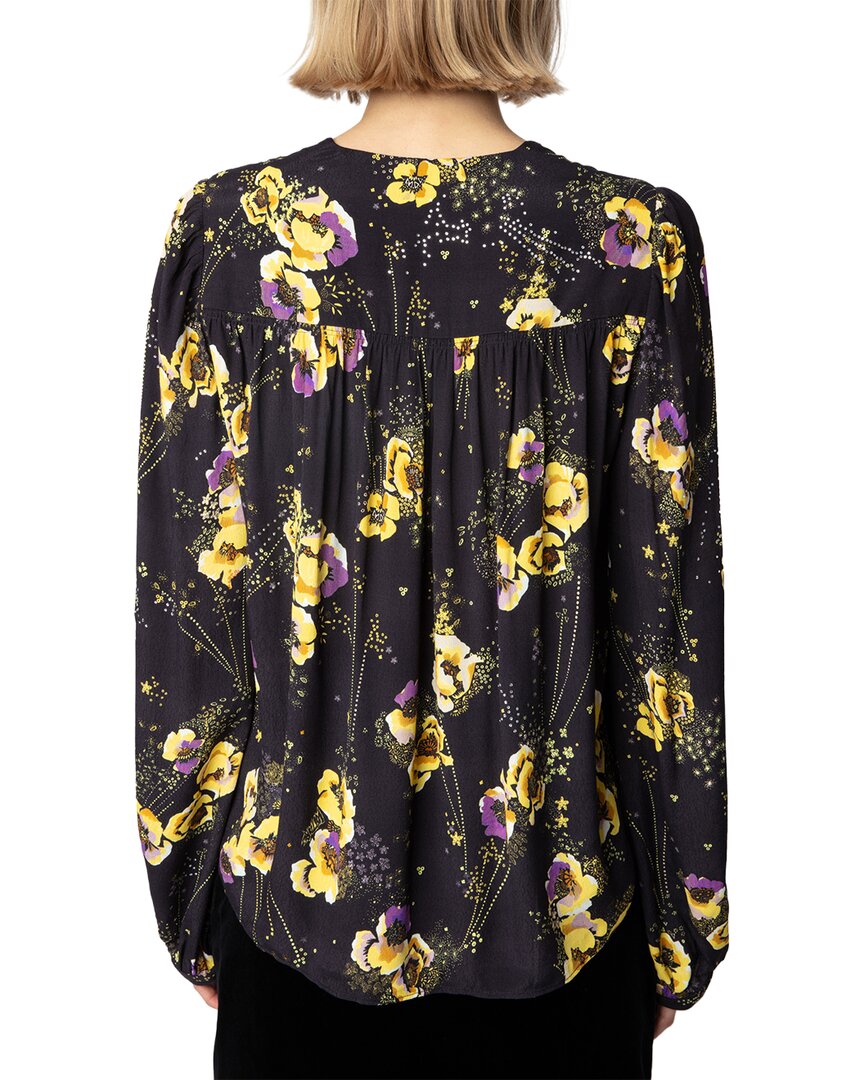 Zadig & Voltaire Turin Crepe Yoko Strass Shirt