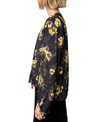 Zadig & Voltaire Turin Crepe Yoko Strass Shirt