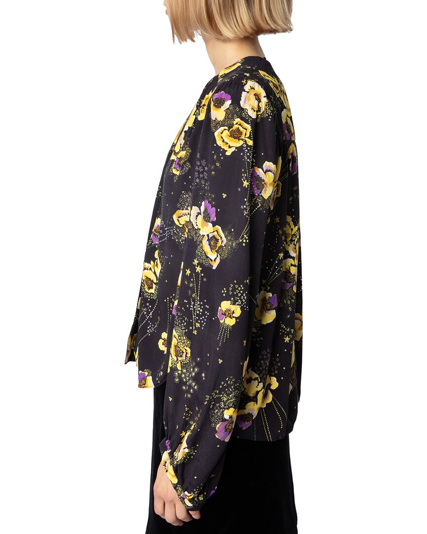 Zadig & Voltaire Turin Crepe Yoko Strass Shirt