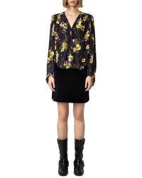 Zadig & Voltaire Turin Crepe Yoko Strass Shirt
