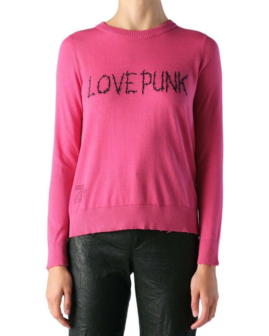 Zadig & Voltaire Miss Love Punk Intarsia Sweater
