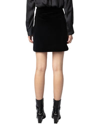 Zadig & Voltaire Jinette Velvet Skirt