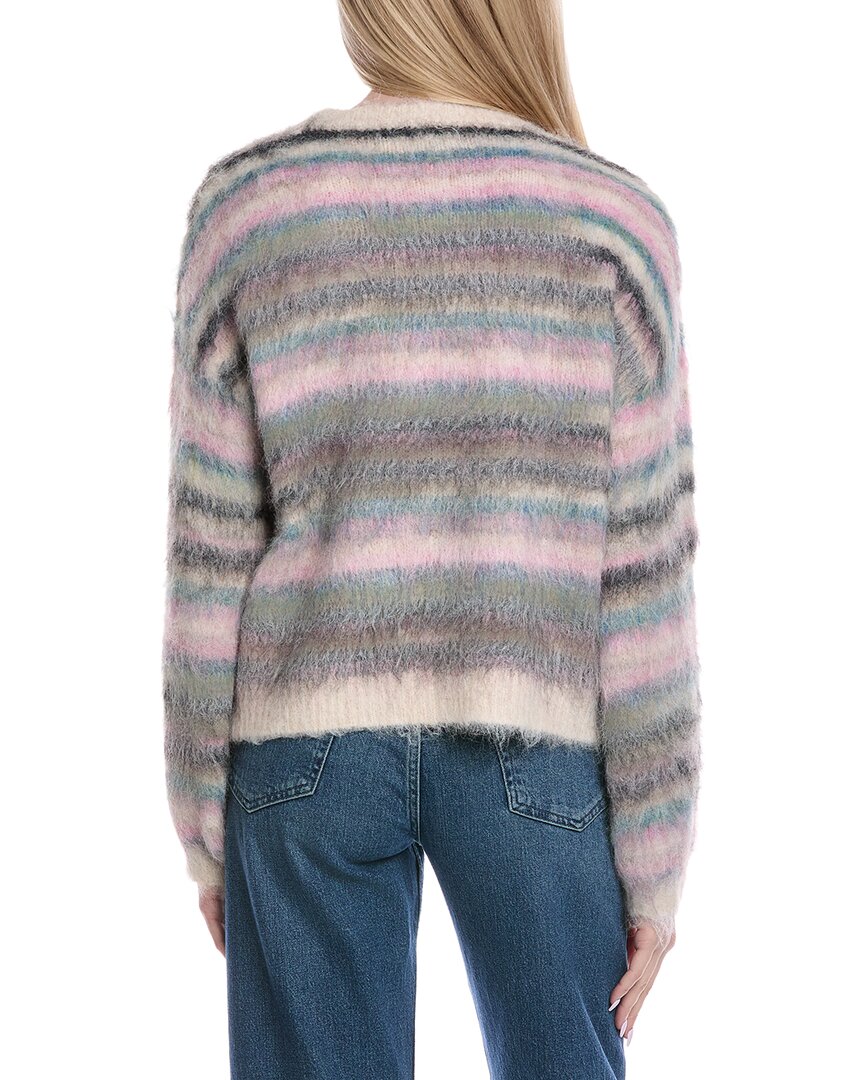 Color Block Wool-Blend Pullover