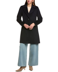 Via Spiga Walker Wool-Blend Coat