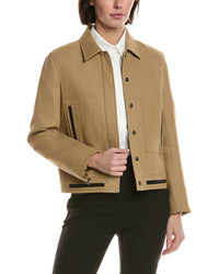 Proenza Schouler Wiley Linen-Blend Jacket