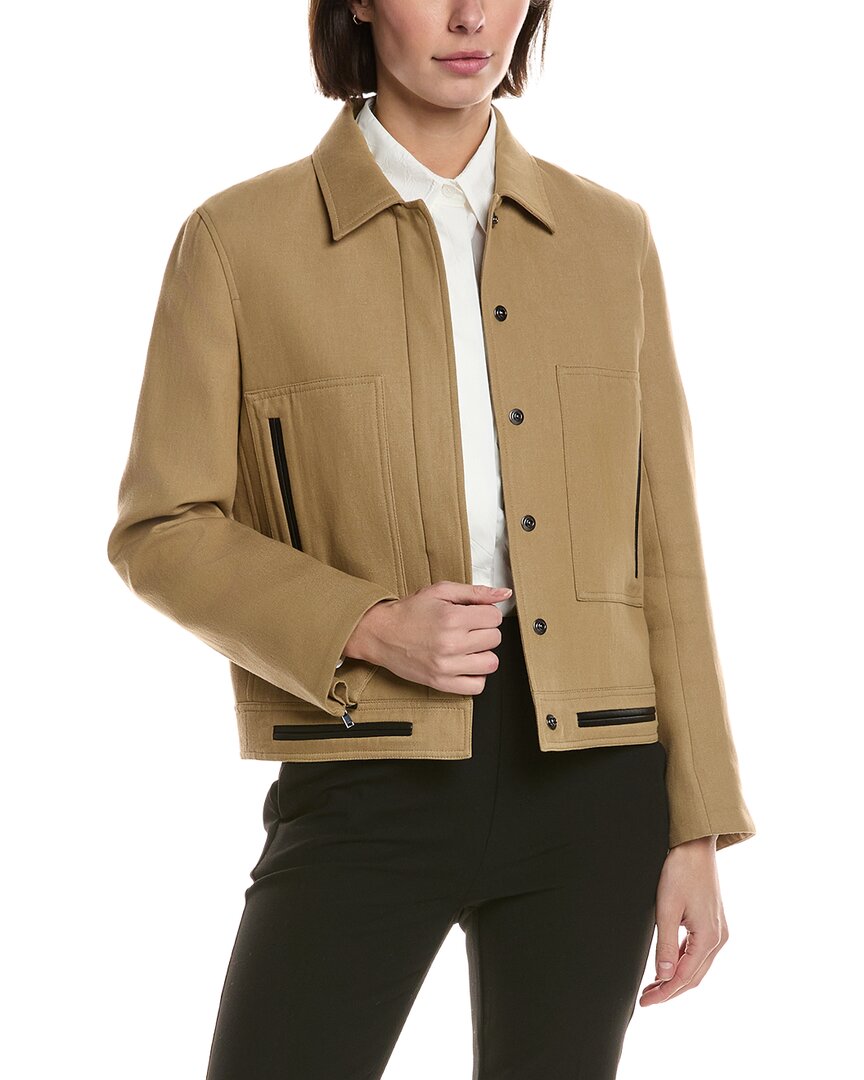 Proenza Schouler Wiley Linen-Blend Jacket