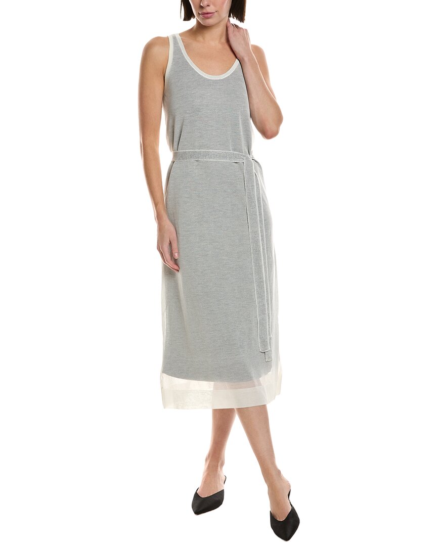 Proenza Schouler White Label Simmons Sheer Knit Midi Dress