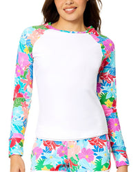 Raisins Back Zip Rashguard