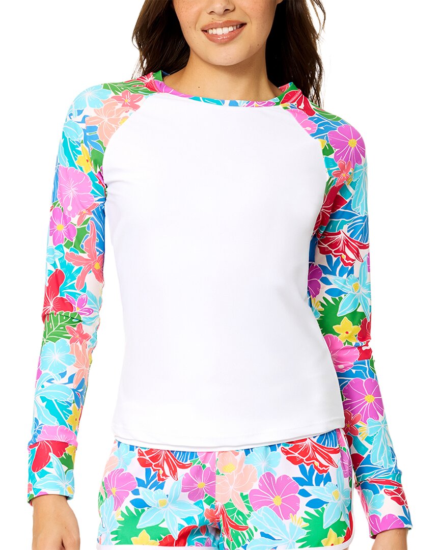 Raisins Back Zip Rashguard
