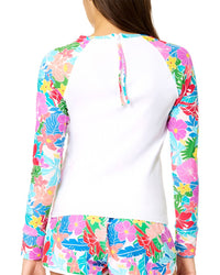 Raisins Back Zip Rashguard