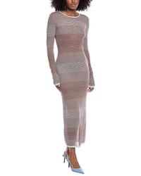 Lapointe Striped Maxi Dress