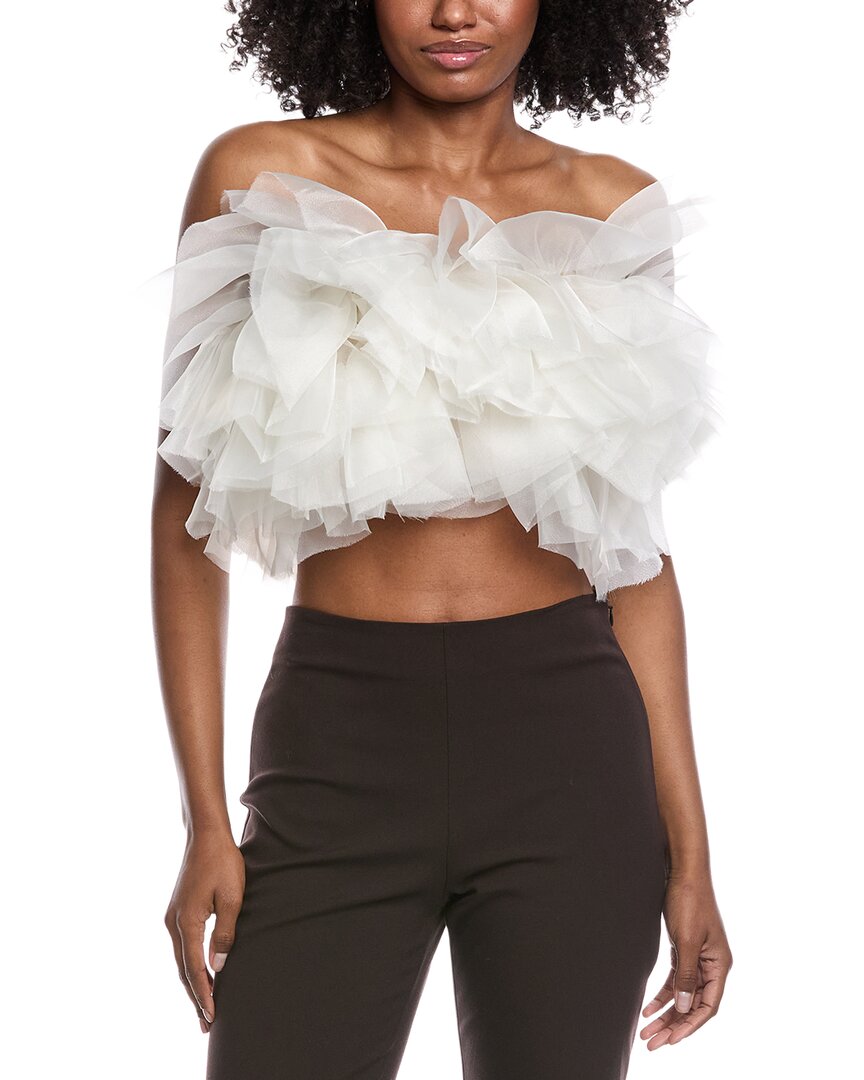 Lapointe Silk Bustier Top