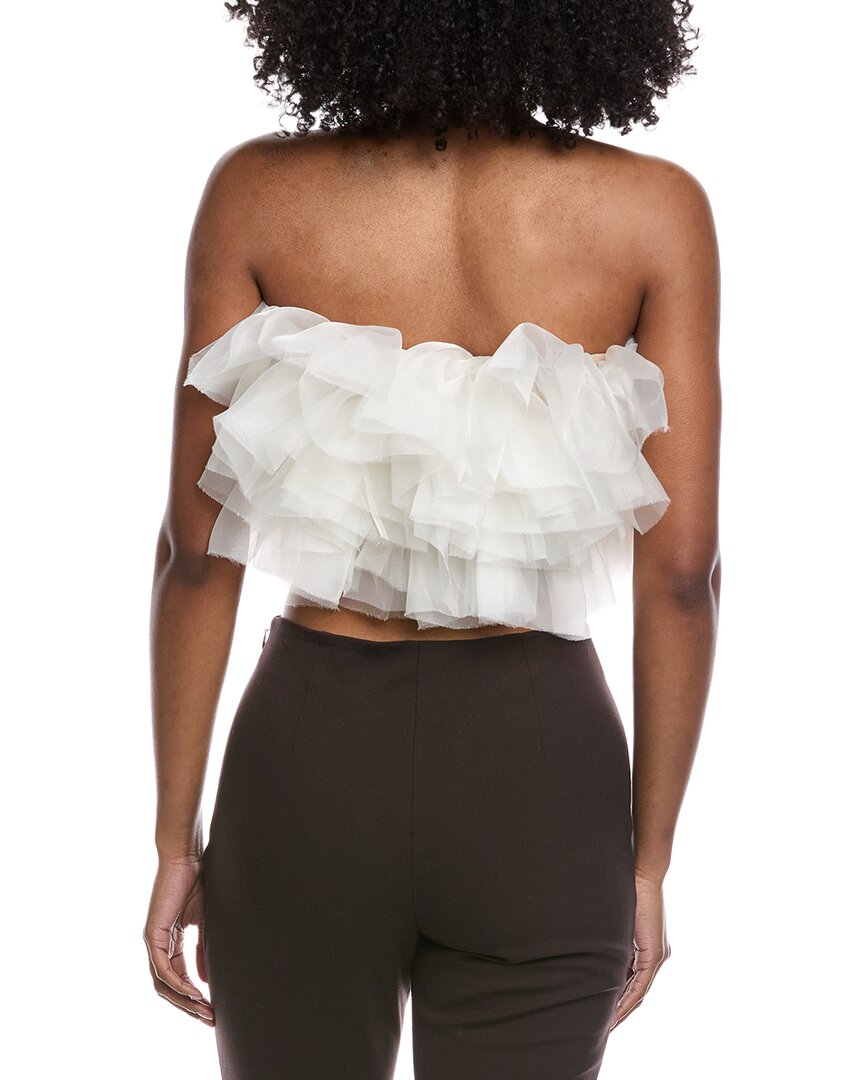 Lapointe Silk Bustier Top