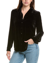 L’Agence Argo Silk-Blend Shirt