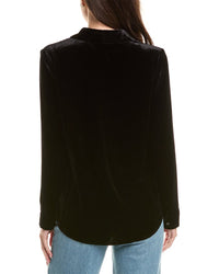 L’Agence Argo Silk-Blend Shirt