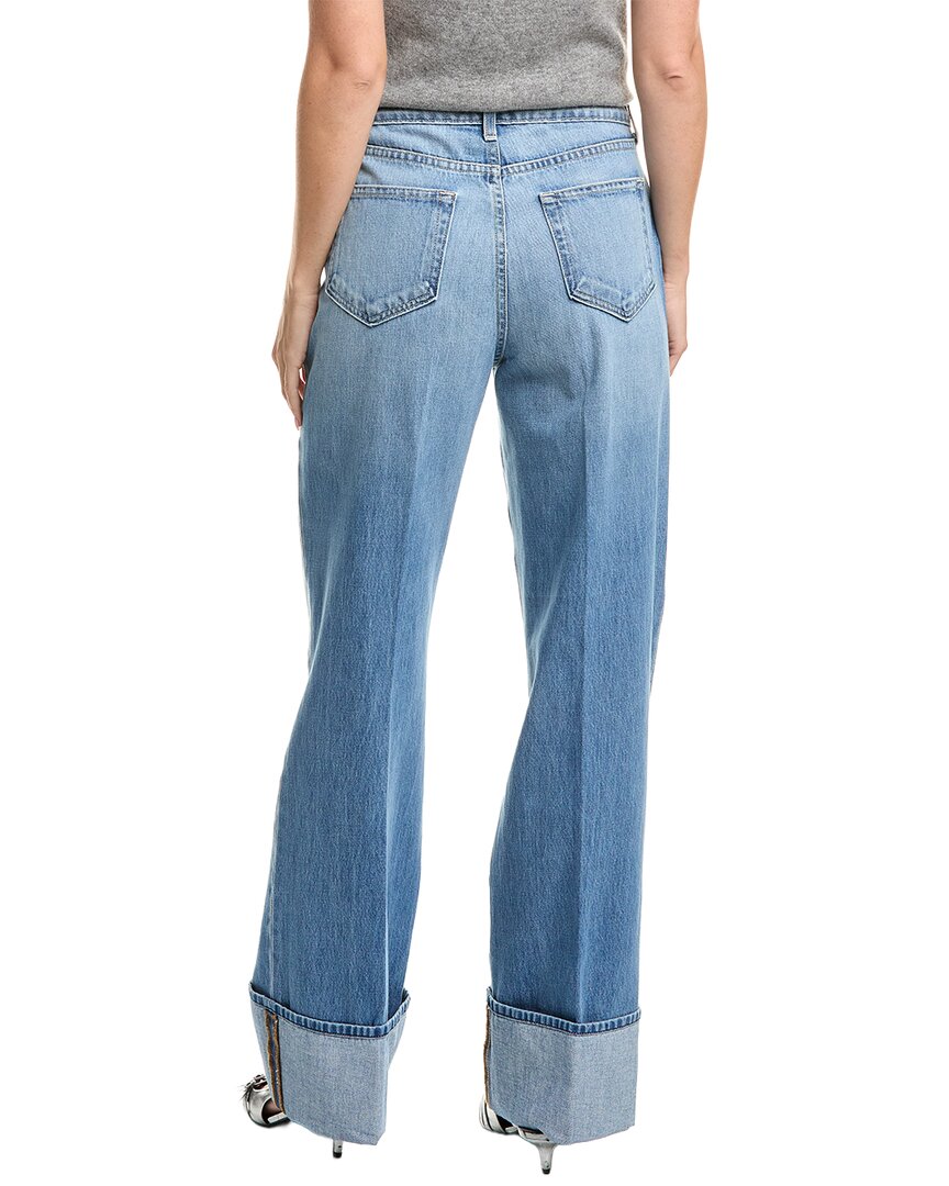 L’Agence Miley Ultra High-Rise Wide Leg Cuff Jean