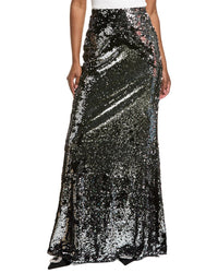 L’Agence Sequin Zeta Long Skirt
