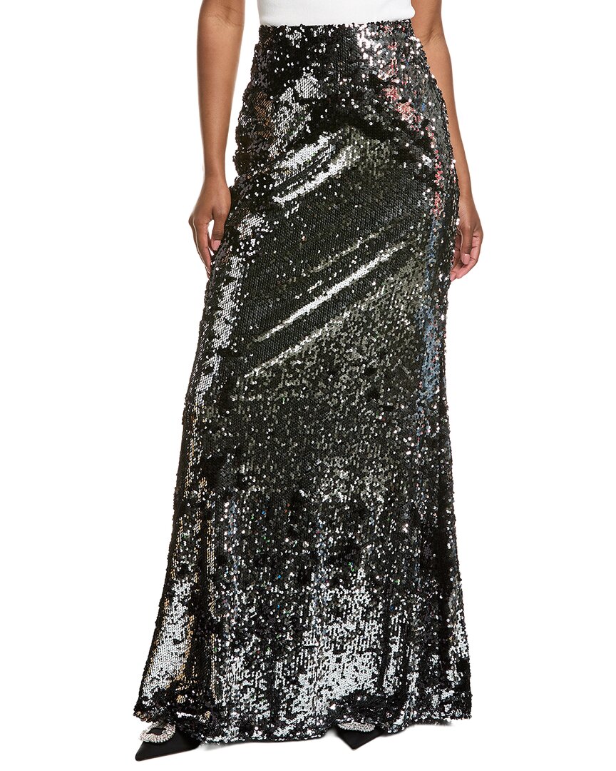 L’Agence Sequin Zeta Long Skirt