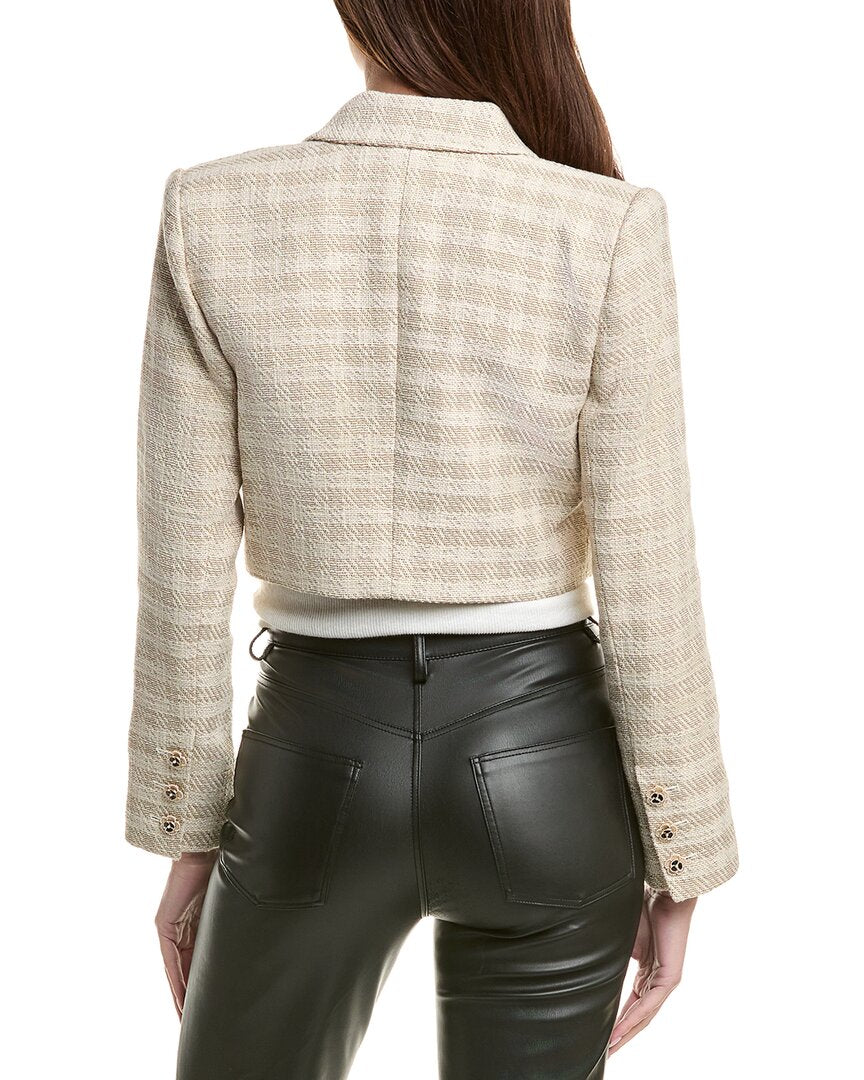 L’Agence Maura Cropped Jacket