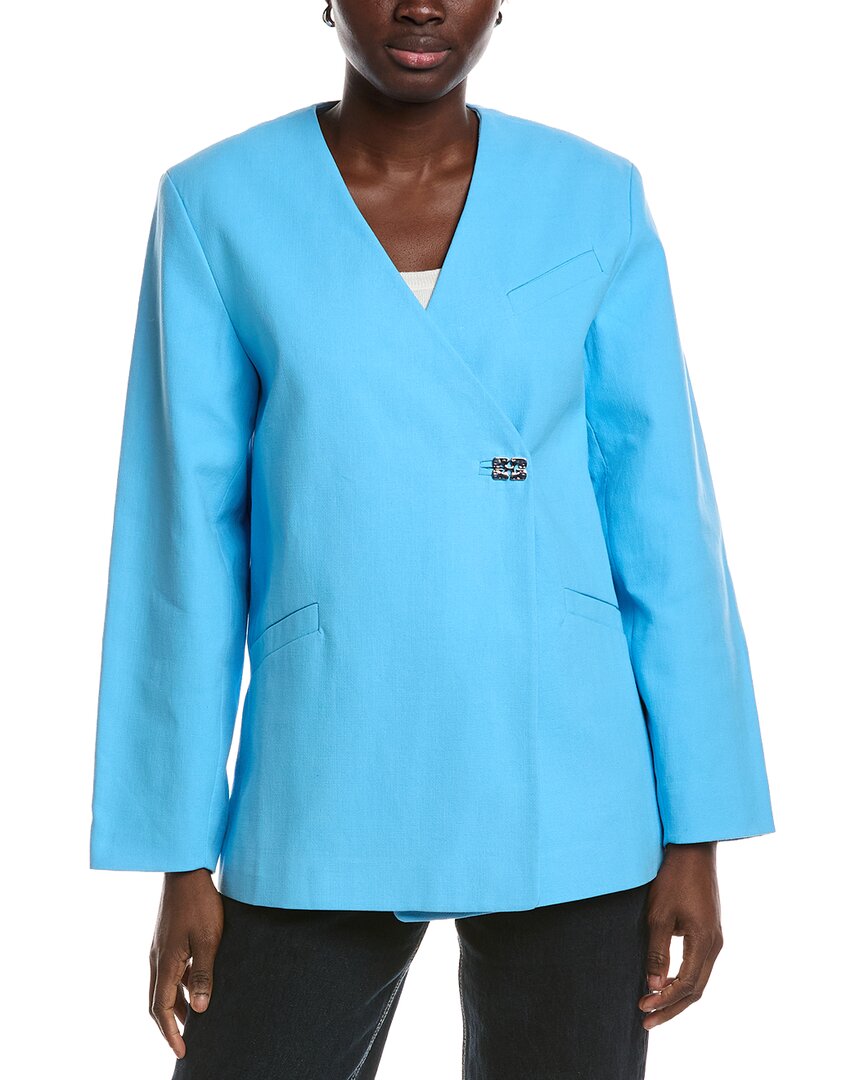 Ganni Suiting Boxy Blazer