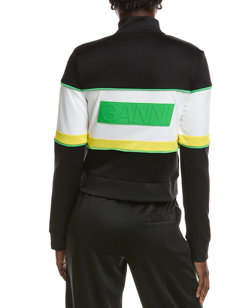 Ganni Sporty Jersey Tracksuit Jacket