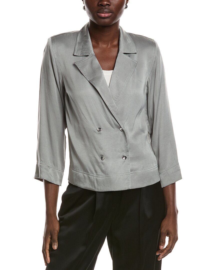 Ganni Washed Satin Shirt