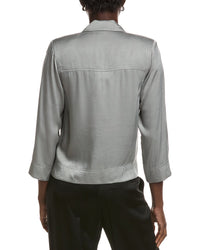 Ganni Washed Satin Shirt