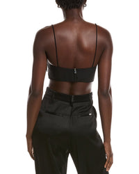 GANNI Ganni Drapey Melange Sleeveless Top