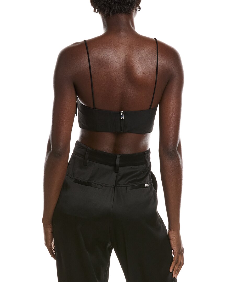 GANNI Ganni Drapey Melange Sleeveless Top