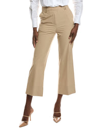 Ganni Drapey Melange Cropped Pant