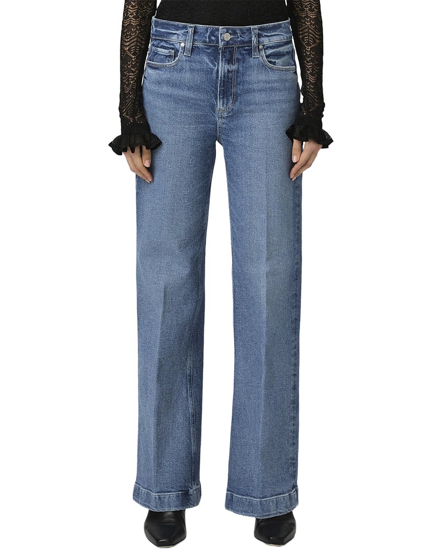 Paige Leenah Jam Session Mid Rise Trouser Leg Jean