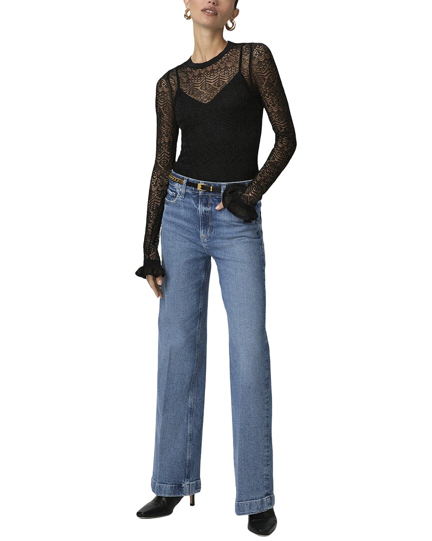 Paige Leenah Jam Session Mid Rise Trouser Leg Jean