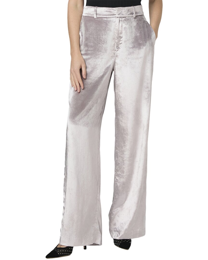 Paige Chateau Pewter Wide Leg Trouser Jean