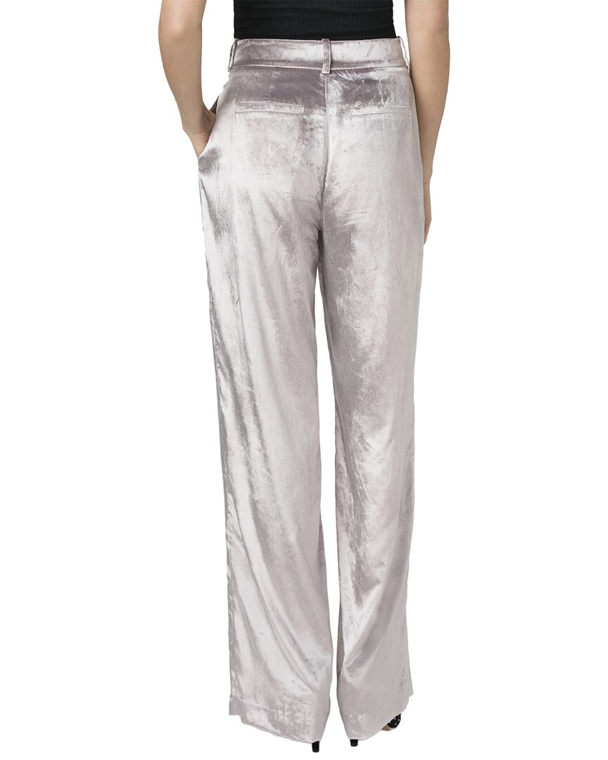 Paige Chateau Pewter Wide Leg Trouser Jean