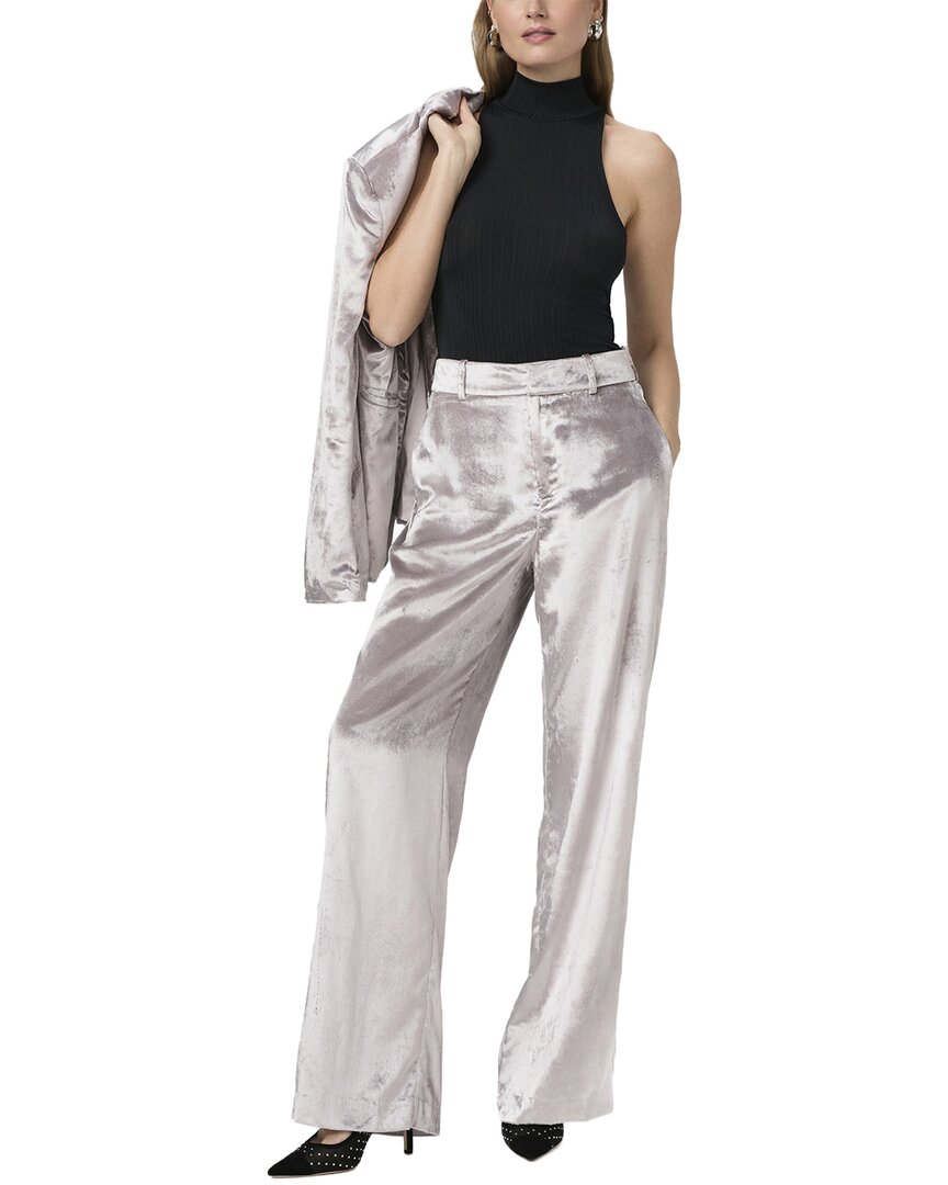 Paige Chateau Pewter Wide Leg Trouser Jean