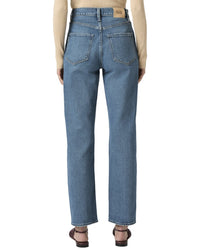 Paige Sawyer Cranked Up High Rise Wide Straight Leg Jean