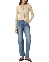 Paige Sawyer Cranked Up High Rise Wide Straight Leg Jean