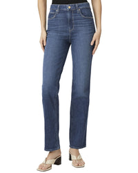 Paige Stella Saint Tropez Super High Rise Straight Leg Jean
