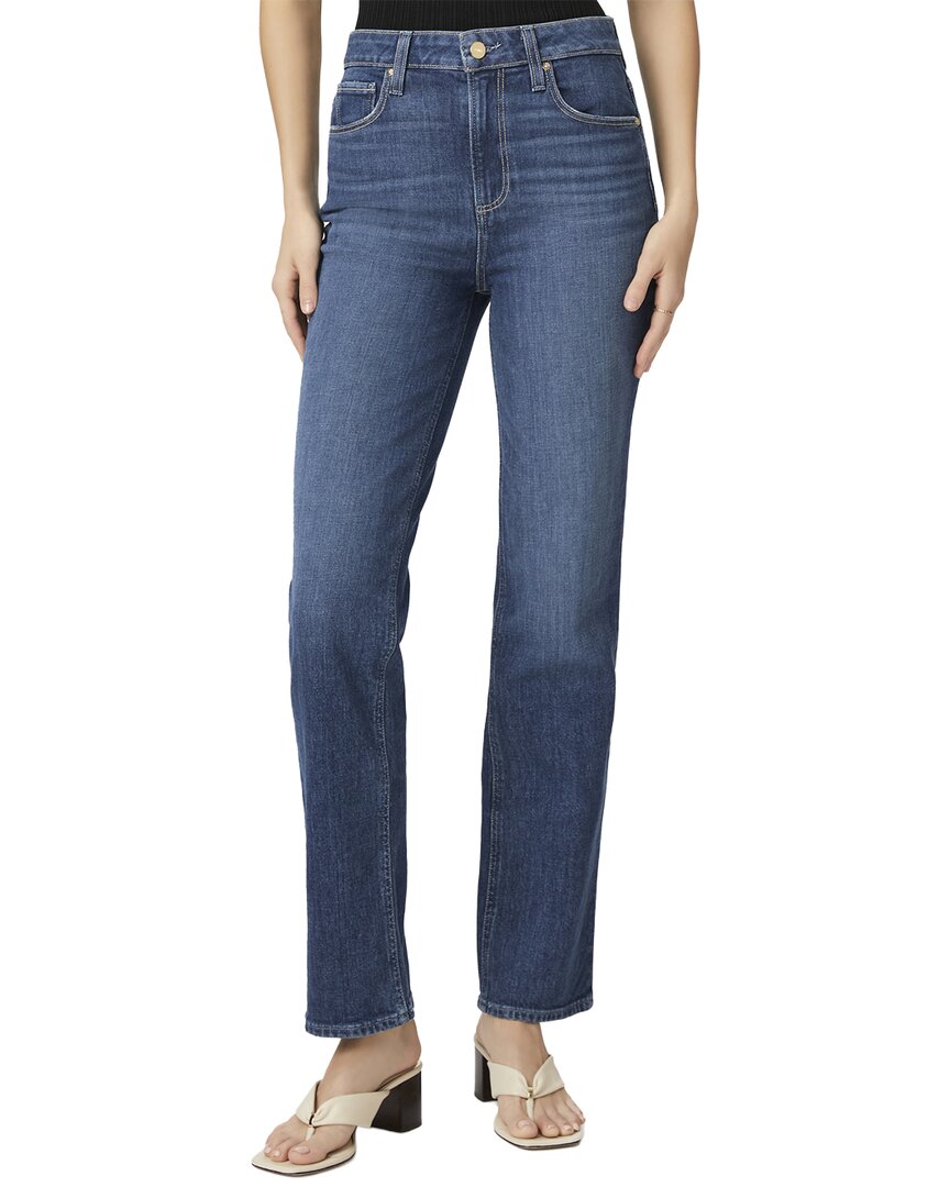 Paige Stella Saint Tropez Super High Rise Straight Leg Jean