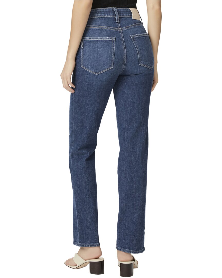 Paige Stella Saint Tropez Super High Rise Straight Leg Jean