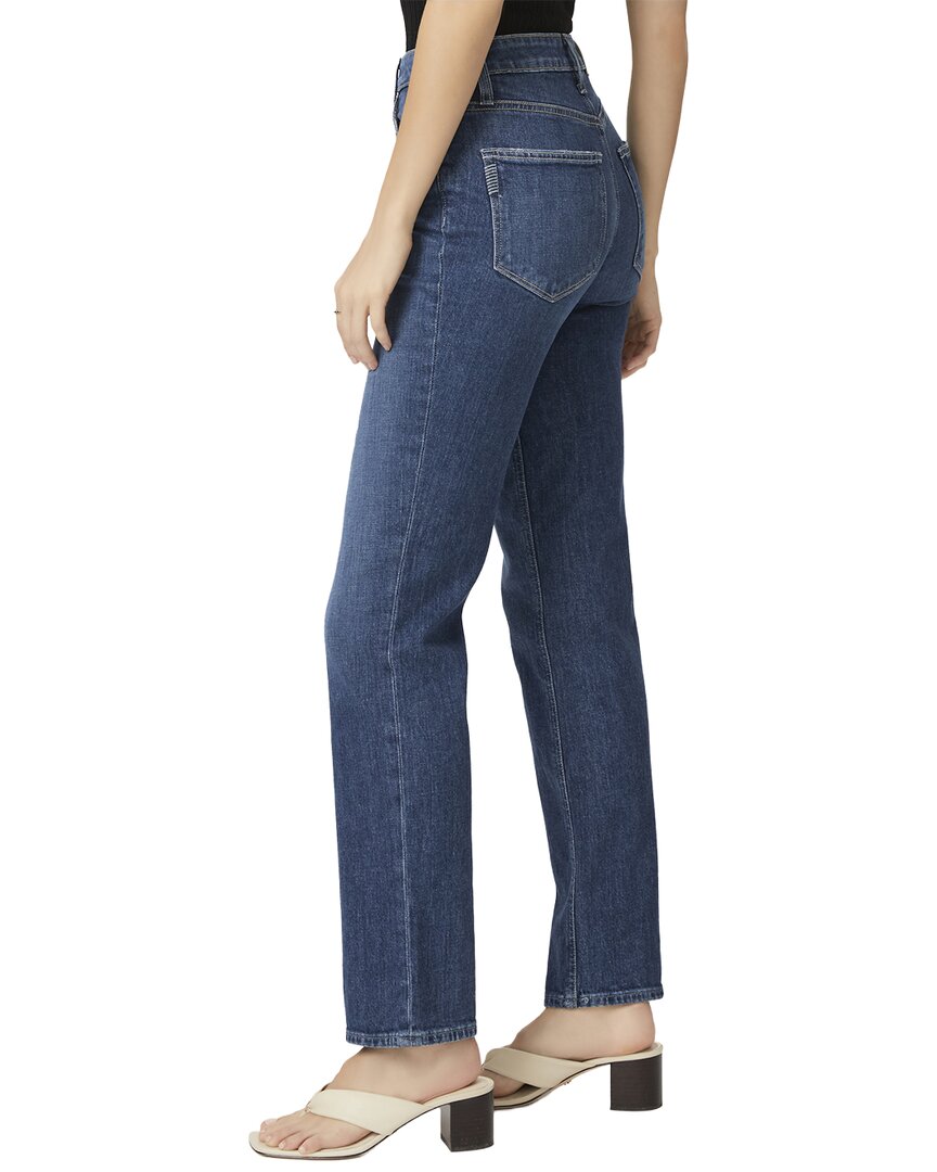 Paige Stella Saint Tropez Super High Rise Straight Leg Jean
