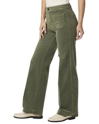 Paige Sasha Aloe High Rise Column Straight Leg Jean