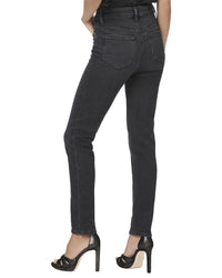 Paige Gemma Black Lotus High Rise Slim Cigarette Jean
